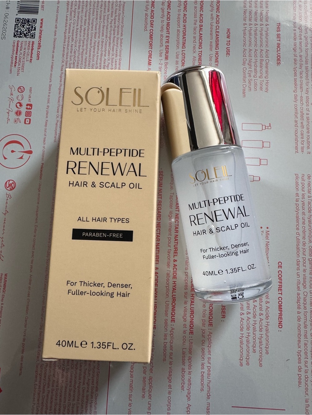 Multi-Peptide Renewal Hair & Scalp Oil